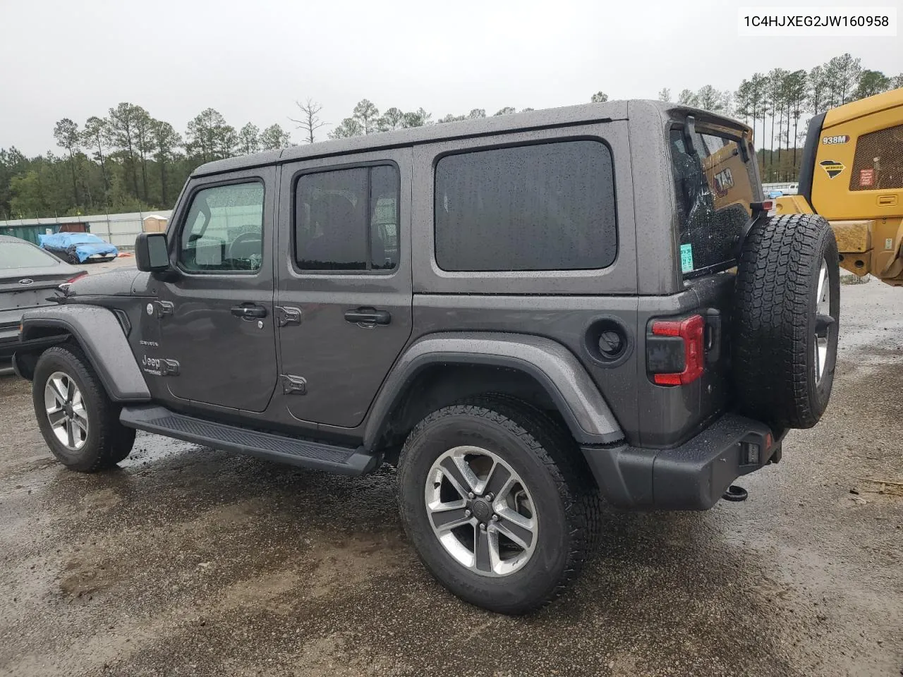 2018 Jeep Wrangler Unlimited Sahara VIN: 1C4HJXEG2JW160958 Lot: 79395794