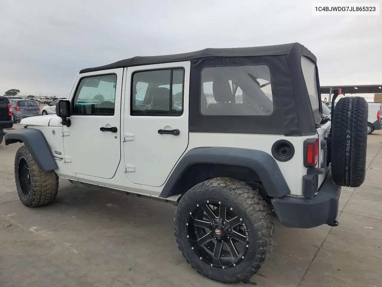 2018 Jeep Wrangler Unlimited Sport VIN: 1C4BJWDG7JL865323 Lot: 79419474