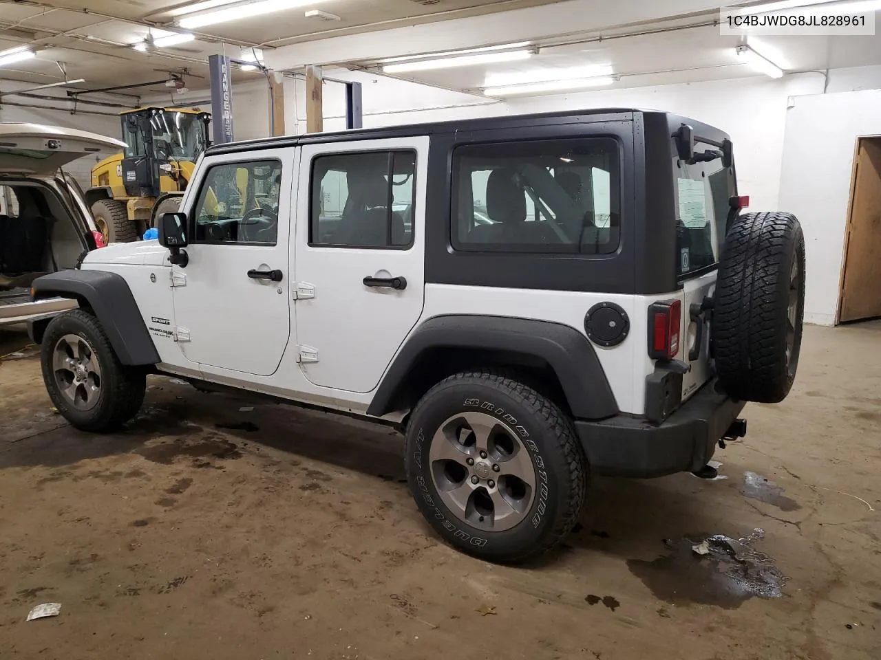 2018 Jeep Wrangler Unlimited Sport VIN: 1C4BJWDG8JL828961 Lot: 80446474