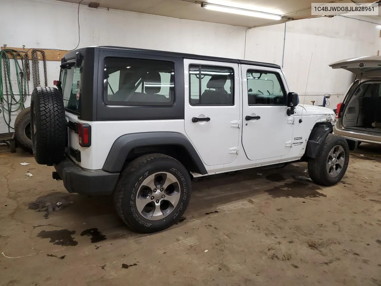 2018 Jeep Wrangler Unlimited Sport VIN: 1C4BJWDG8JL828961 Lot: 80446474