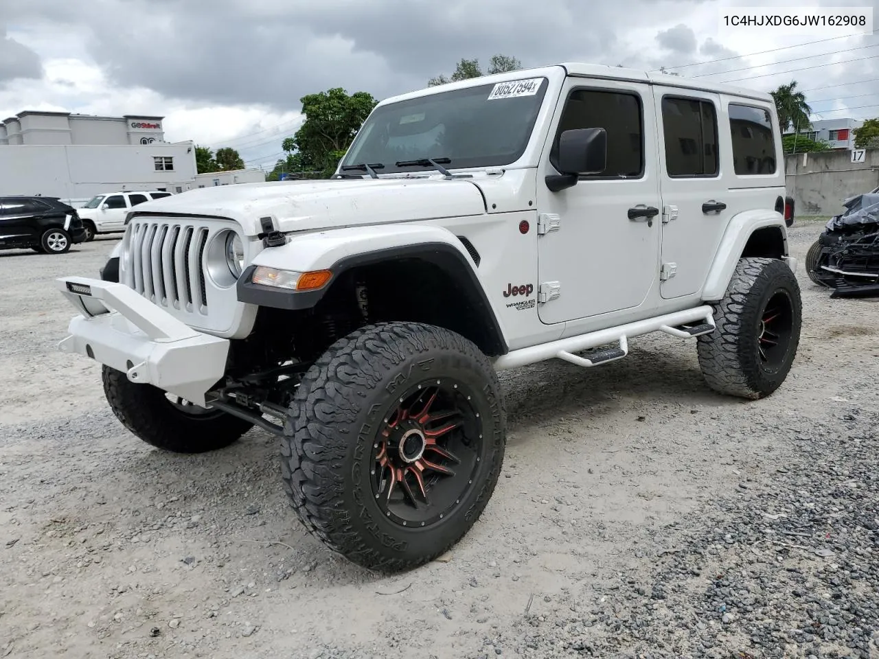 2018 Jeep Wrangler Unlimited Sport VIN: 1C4HJXDG6JW162908 Lot: 80527594