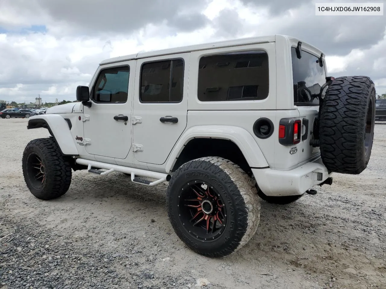 2018 Jeep Wrangler Unlimited Sport VIN: 1C4HJXDG6JW162908 Lot: 80527594