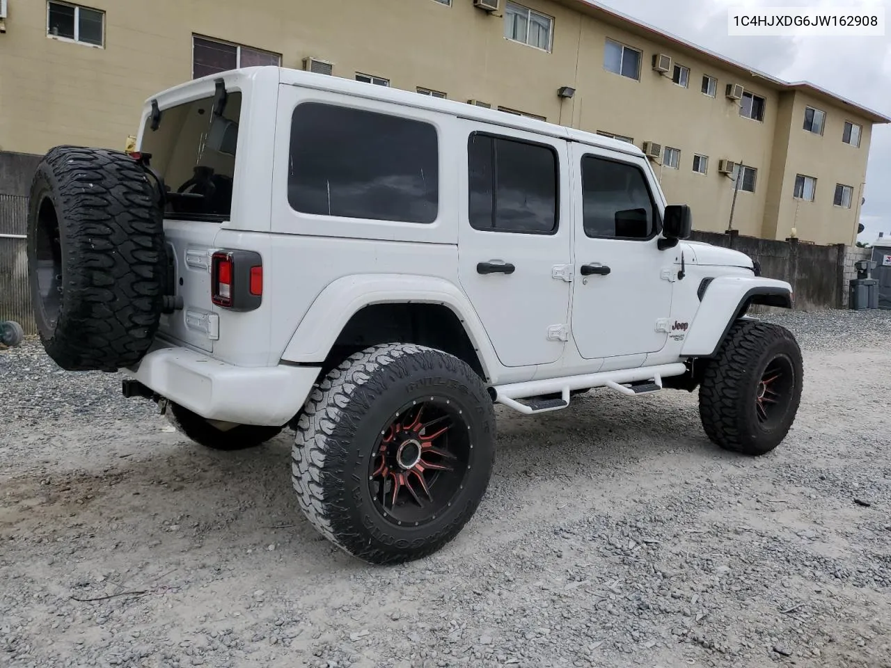 2018 Jeep Wrangler Unlimited Sport VIN: 1C4HJXDG6JW162908 Lot: 80527594