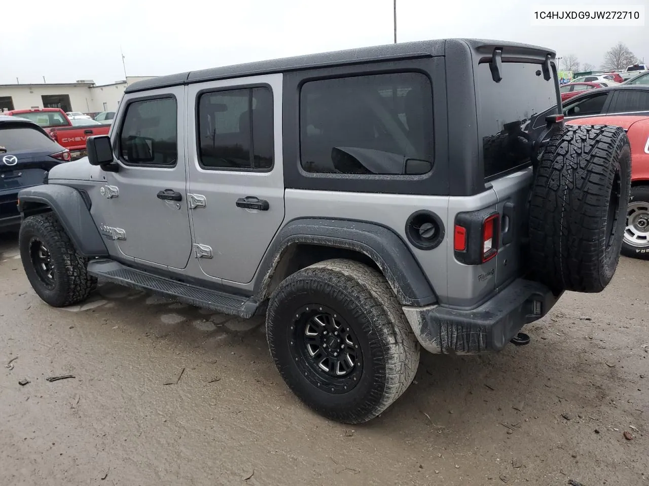 2018 Jeep Wrangler Unlimited Sport VIN: 1C4HJXDG9JW272710 Lot: 80959714