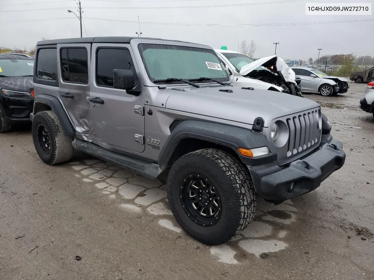 2018 Jeep Wrangler Unlimited Sport VIN: 1C4HJXDG9JW272710 Lot: 80959714