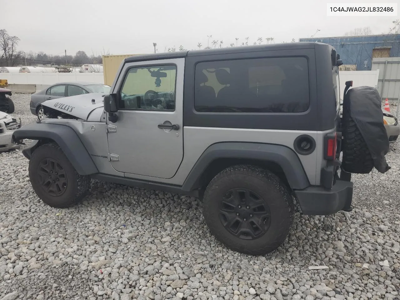 2018 Jeep Wrangler Sport VIN: 1C4AJWAG2JL832486 Lot: 81105144