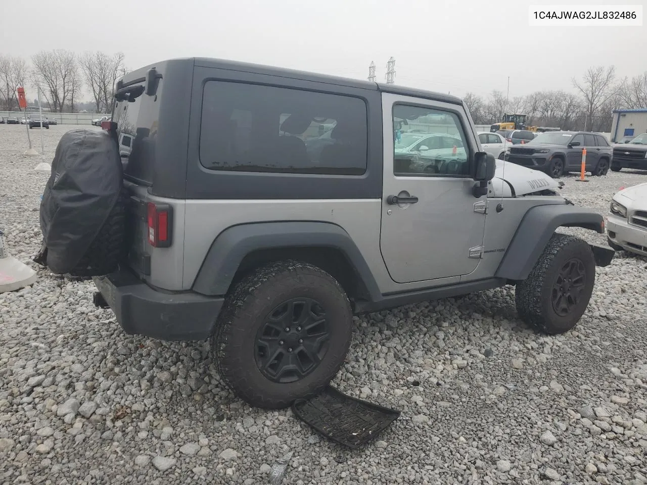 2018 Jeep Wrangler Sport VIN: 1C4AJWAG2JL832486 Lot: 81105144