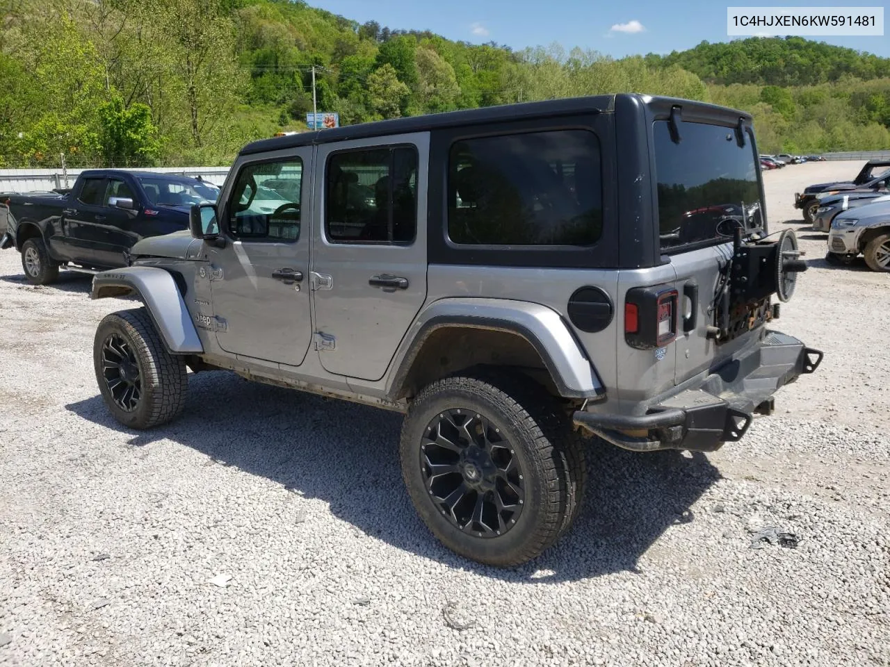 1C4HJXEN6KW591481 2019 Jeep Wrangler Unlimited Sahara