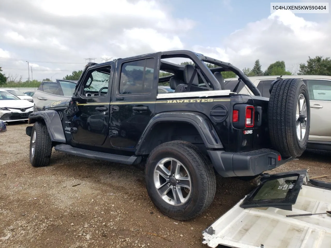 1C4HJXEN5KW590404 2019 Jeep Wrangler Unlimited Sahara