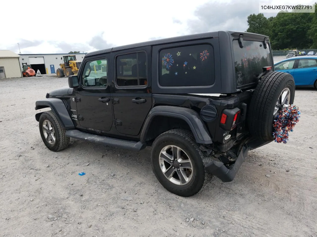 2019 Jeep Wrangler Unlimited Sahara VIN: 1C4HJXEG7KW527791 Lot: 66414864