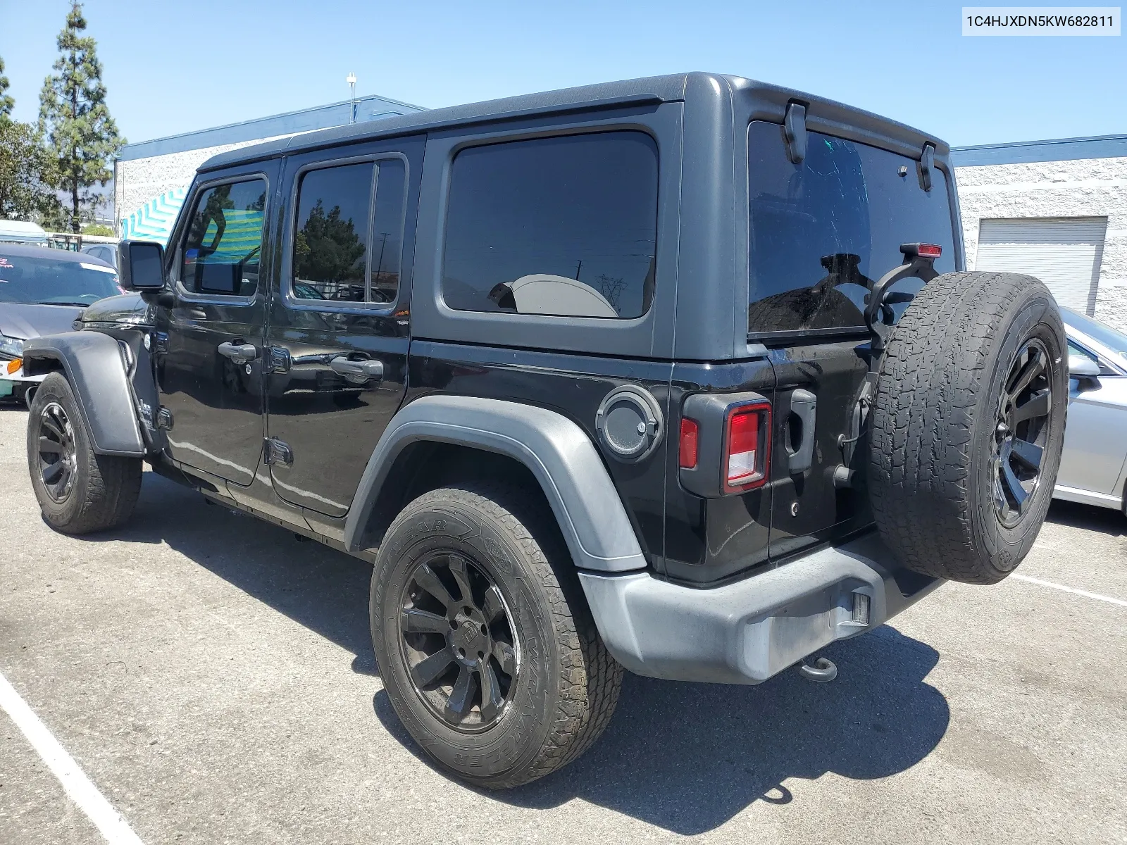 2019 Jeep Wrangler Unlimited Sport VIN: 1C4HJXDN5KW682811 Lot: 66801224