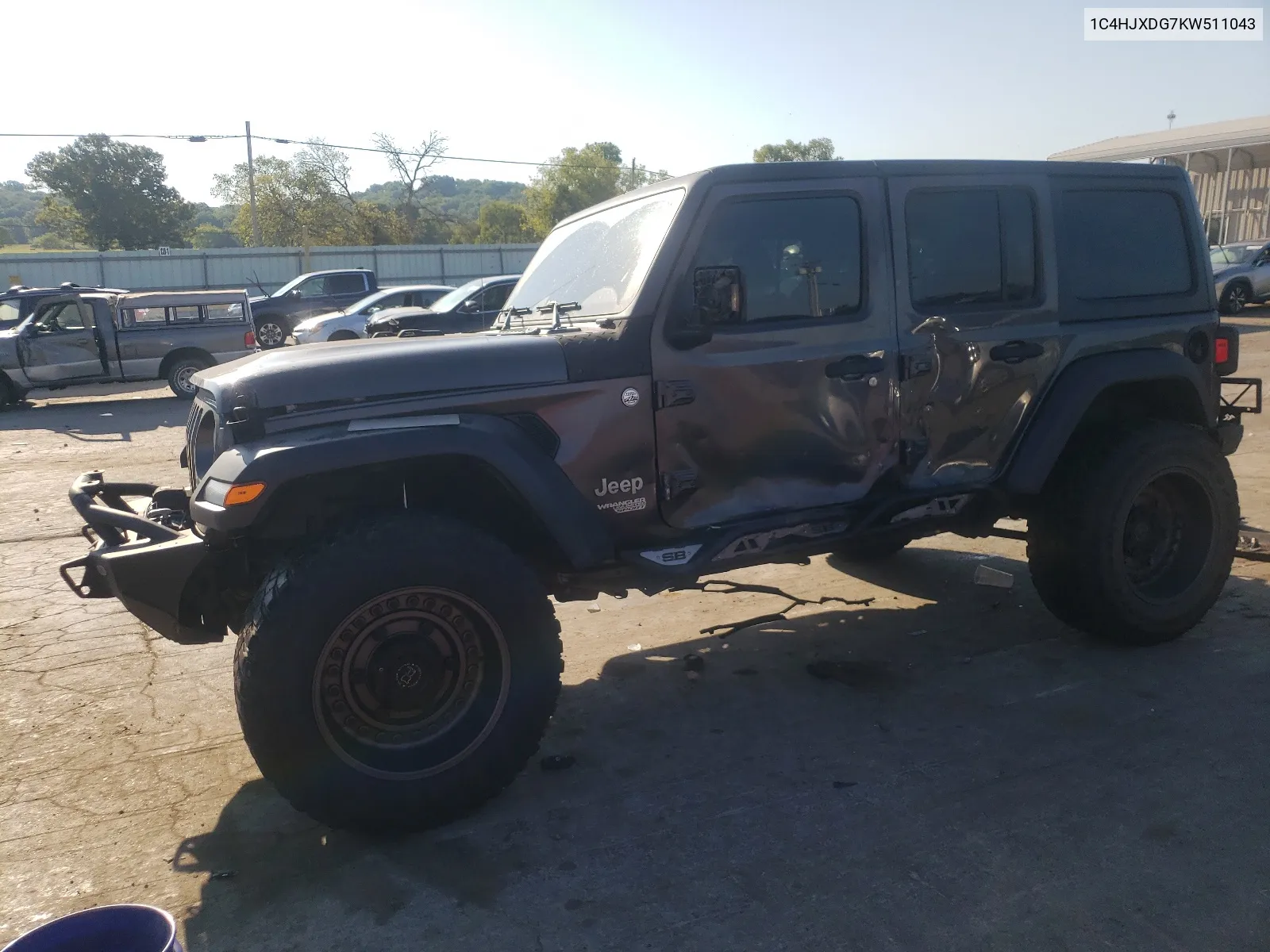 1C4HJXDG7KW511043 2019 Jeep Wrangler Unlimited Sport