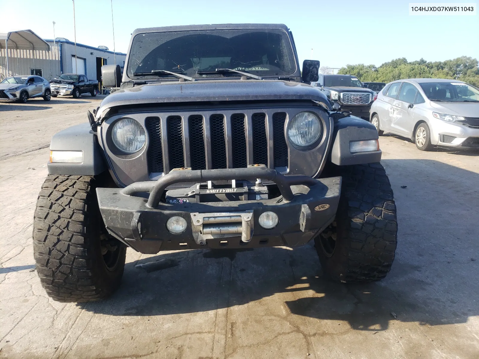 2019 Jeep Wrangler Unlimited Sport VIN: 1C4HJXDG7KW511043 Lot: 67422174