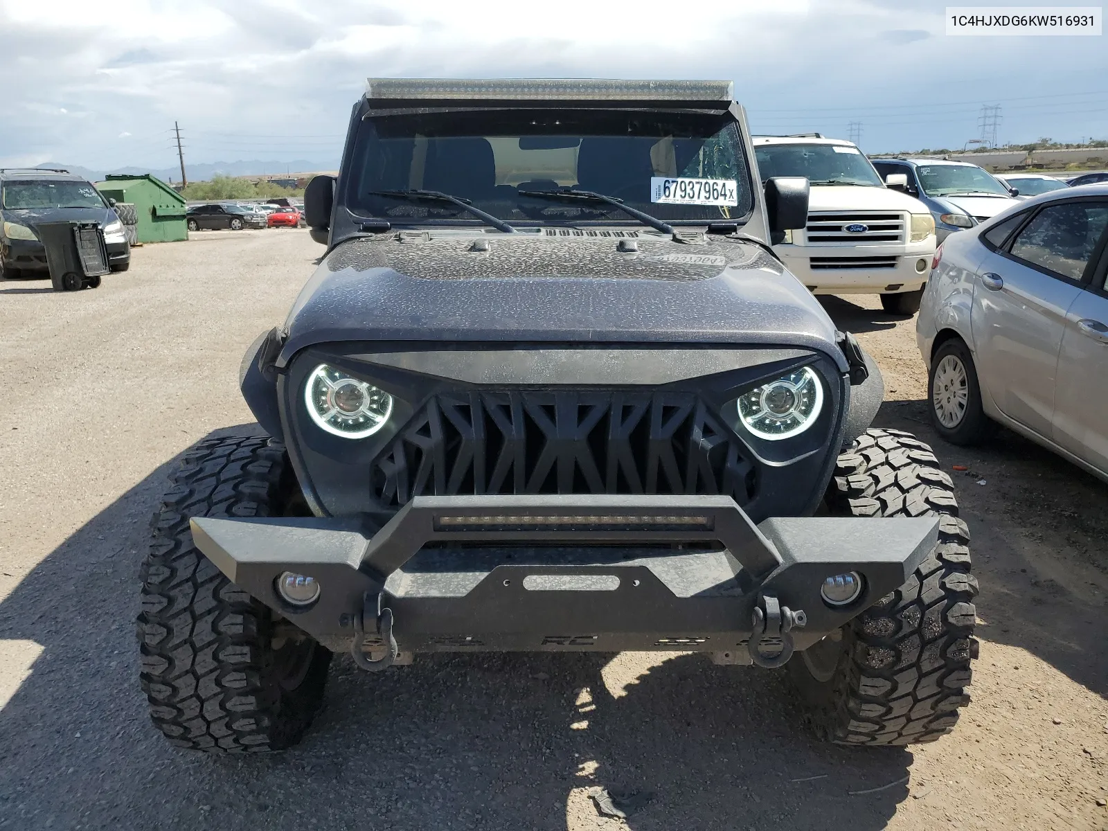 1C4HJXDG6KW516931 2019 Jeep Wrangler Unlimited Sport