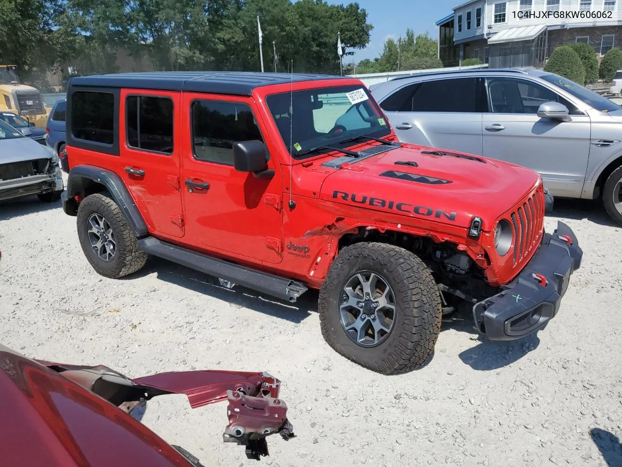 2019 Jeep Wrangler Unlimited Rubicon VIN: 1C4HJXFG8KW606062 Lot: 68751224