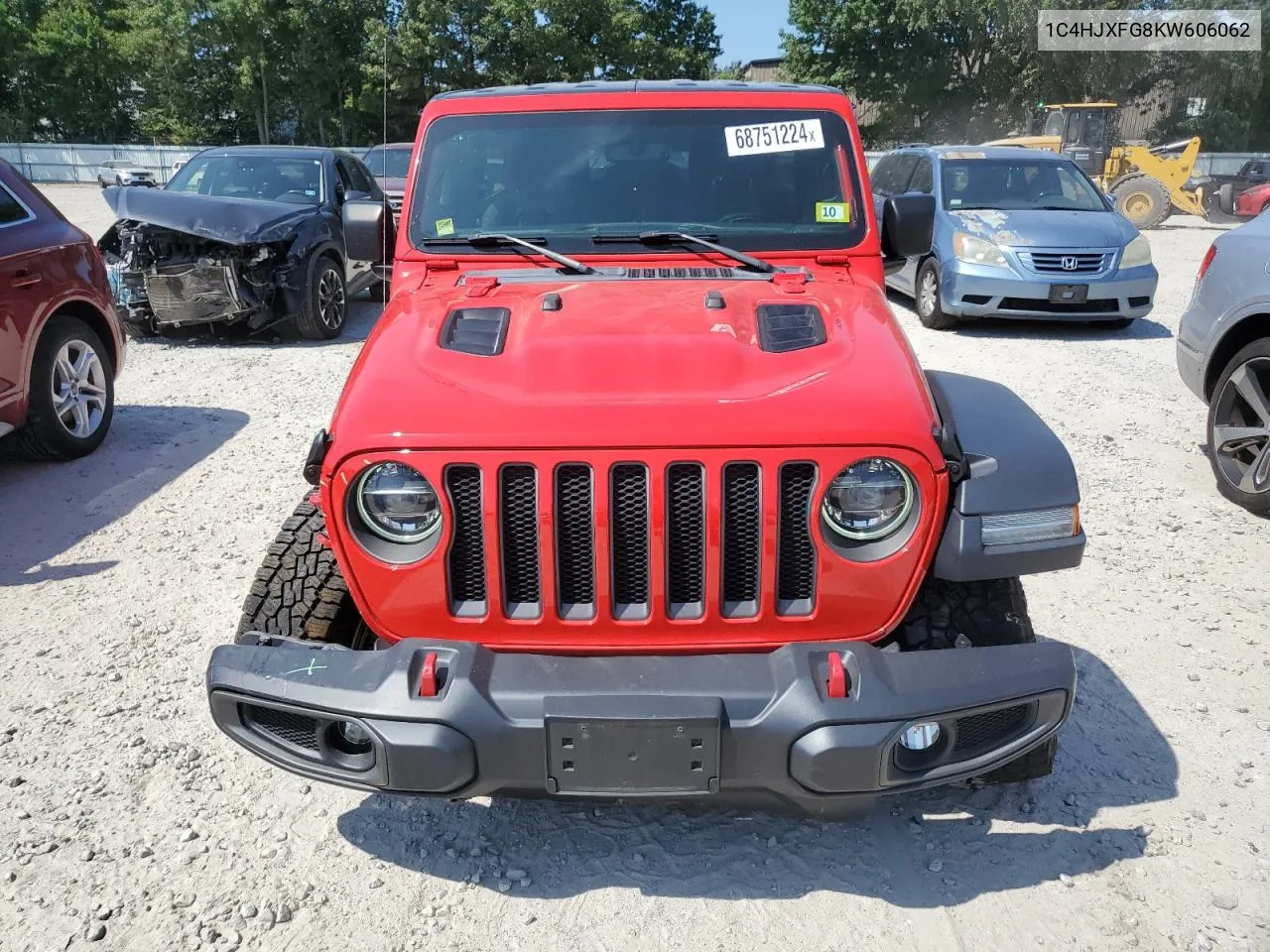 1C4HJXFG8KW606062 2019 Jeep Wrangler Unlimited Rubicon