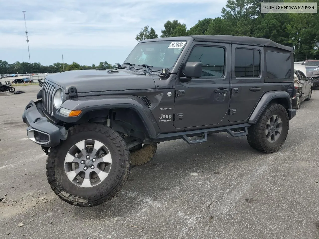 1C4HJXEN2KW520939 2019 Jeep Wrangler Unlimited Sahara