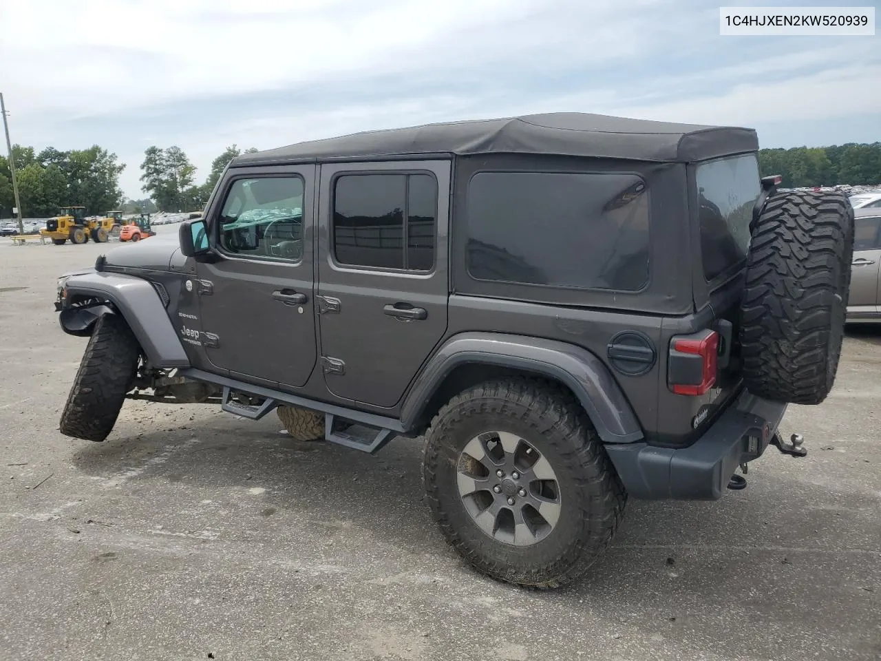 2019 Jeep Wrangler Unlimited Sahara VIN: 1C4HJXEN2KW520939 Lot: 68788424