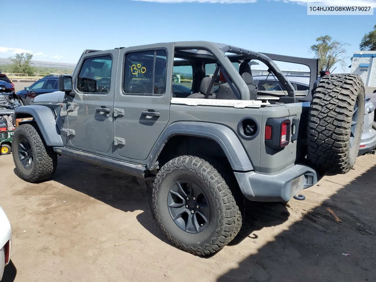 1C4HJXDG8KW579027 2019 Jeep Wrangler Unlimited Sport