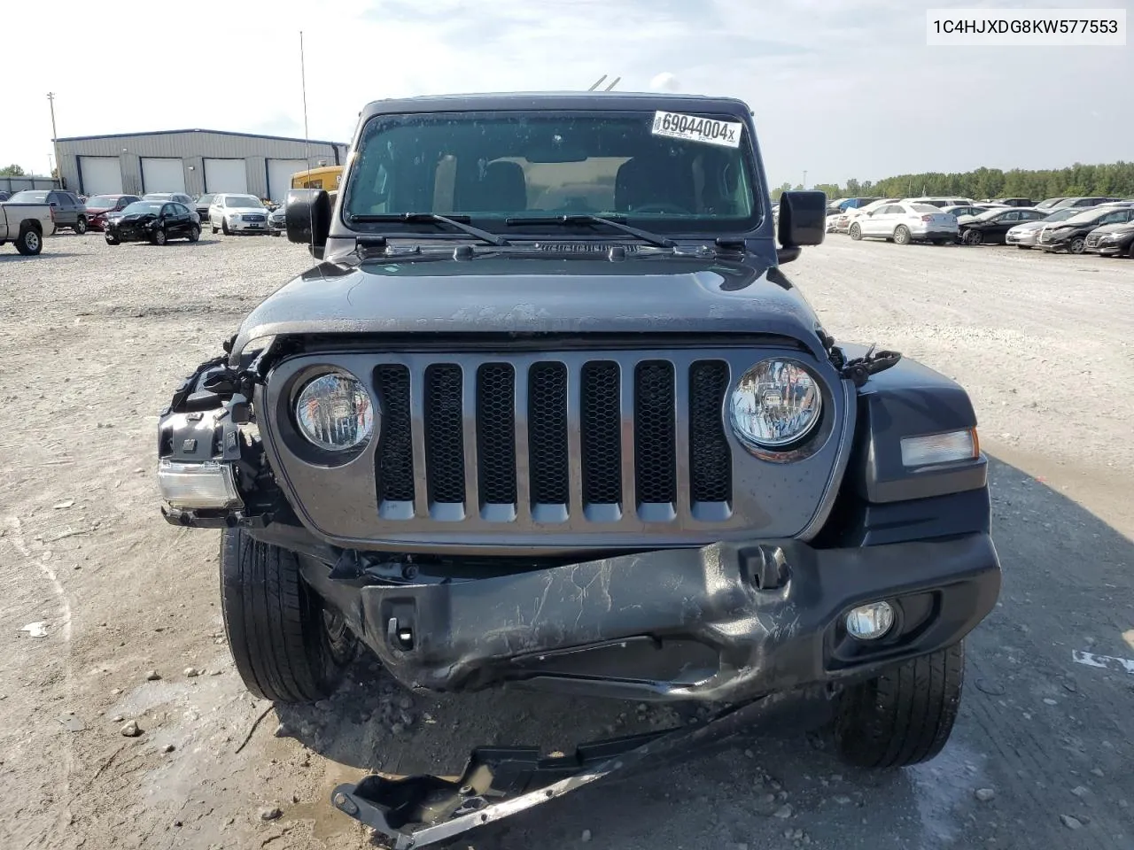 2019 Jeep Wrangler Unlimited Sport VIN: 1C4HJXDG8KW577553 Lot: 69044004