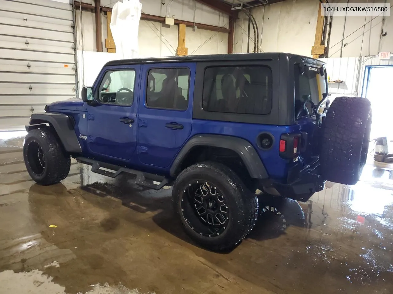 1C4HJXDG3KW516580 2019 Jeep Wrangler Unlimited Sport