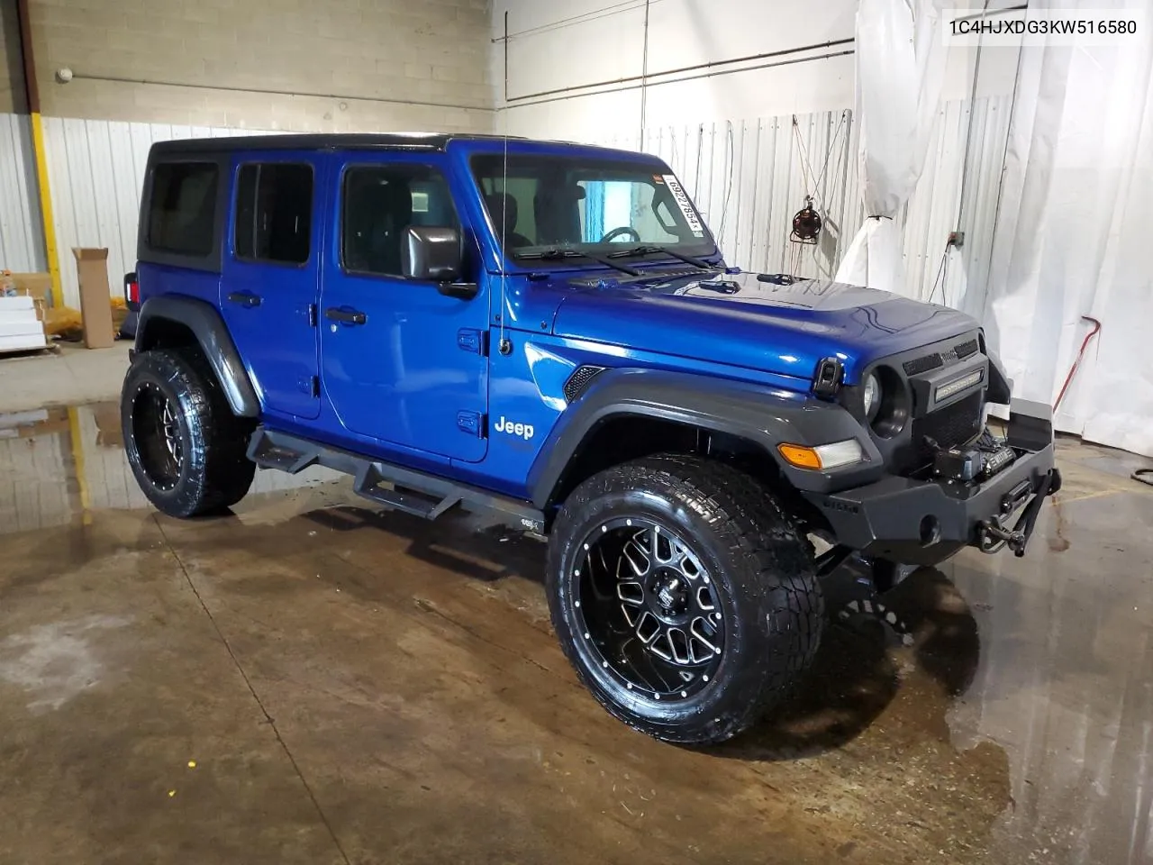 1C4HJXDG3KW516580 2019 Jeep Wrangler Unlimited Sport