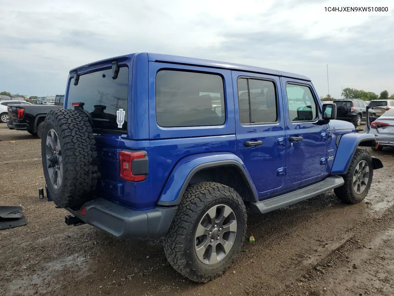 1C4HJXEN9KW510800 2019 Jeep Wrangler Unlimited Sahara