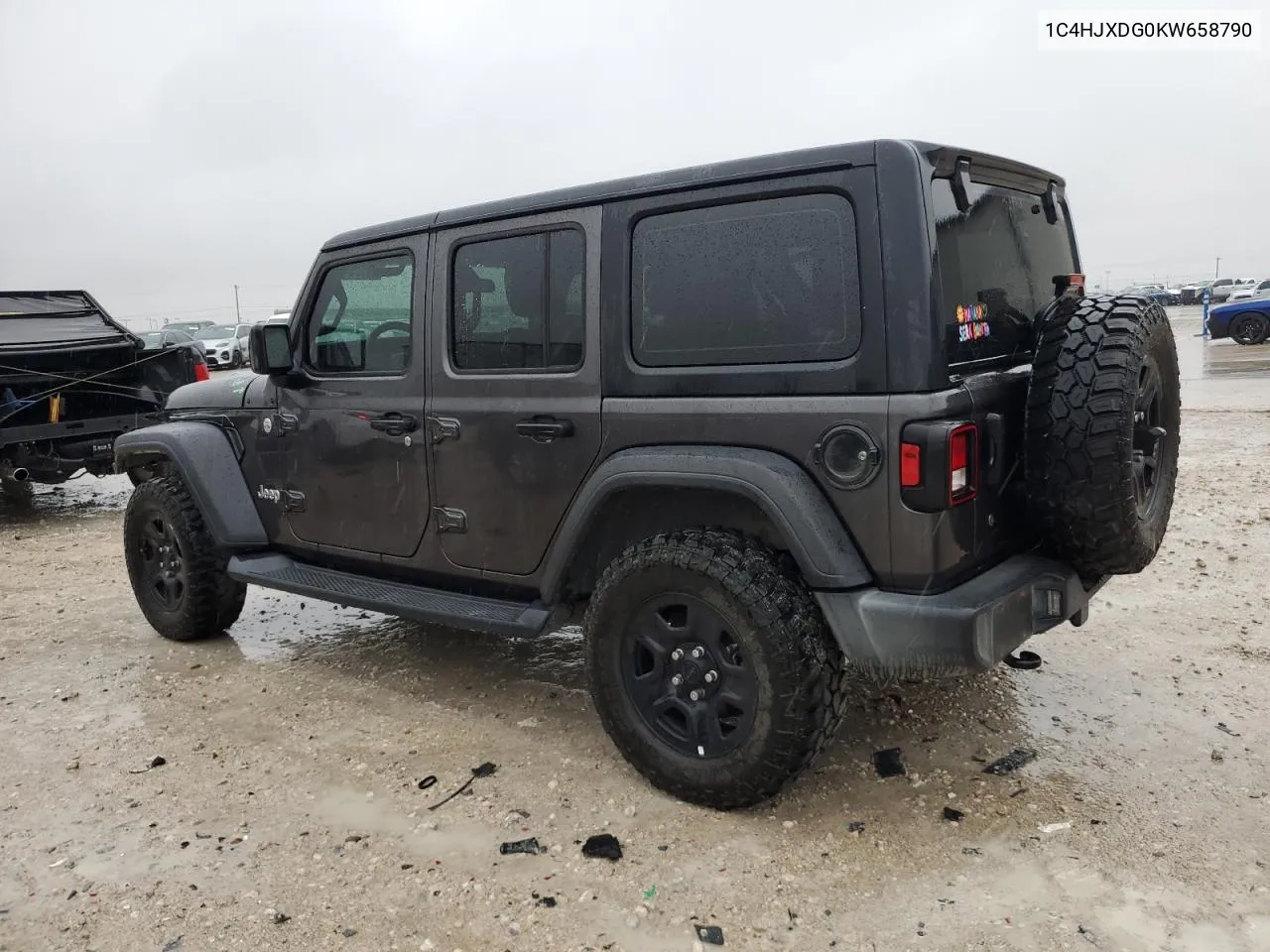 2019 Jeep Wrangler Unlimited Sport VIN: 1C4HJXDG0KW658790 Lot: 69979754