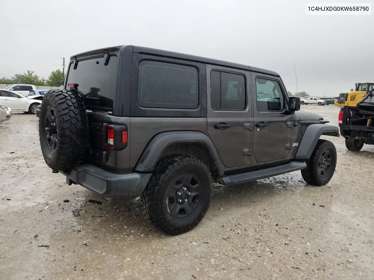 2019 Jeep Wrangler Unlimited Sport VIN: 1C4HJXDG0KW658790 Lot: 69979754