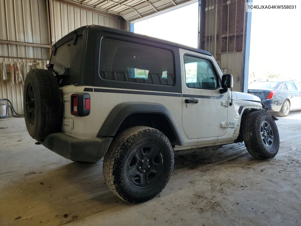 2019 Jeep Wrangler Sport VIN: 1C4GJXAG4KW558031 Lot: 70143264