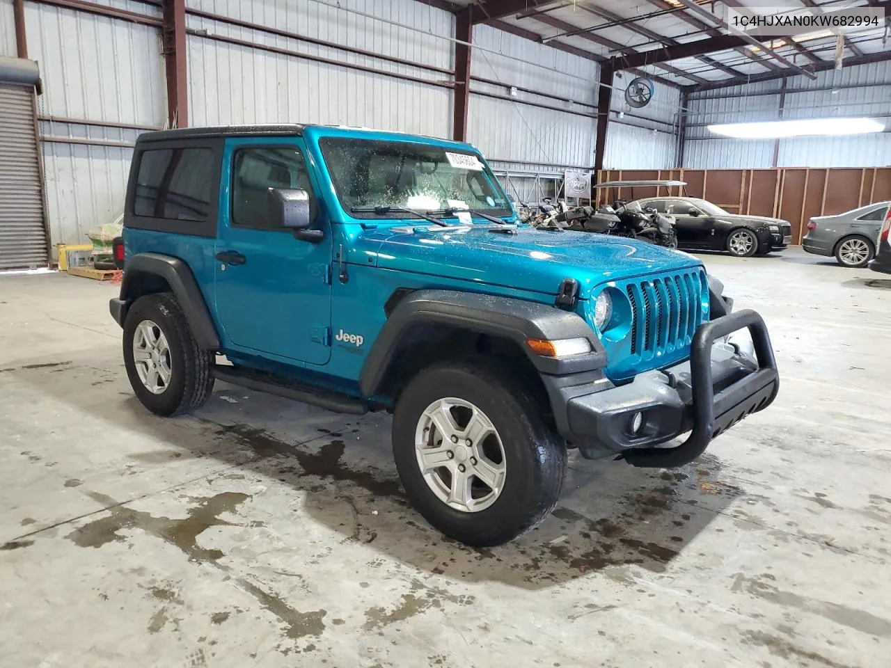 1C4HJXAN0KW682994 2019 Jeep Wrangler Sport