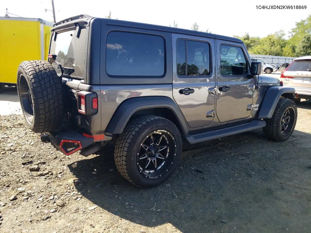 2019 Jeep Wrangler Unlimited Sport VIN: 1C4HJXDN2KW618869 Lot: 70855954