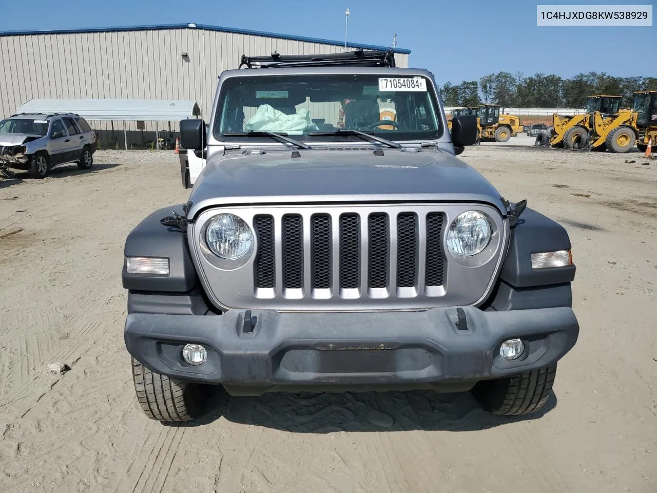 2019 Jeep Wrangler Unlimited Sport VIN: 1C4HJXDG8KW538929 Lot: 71054084