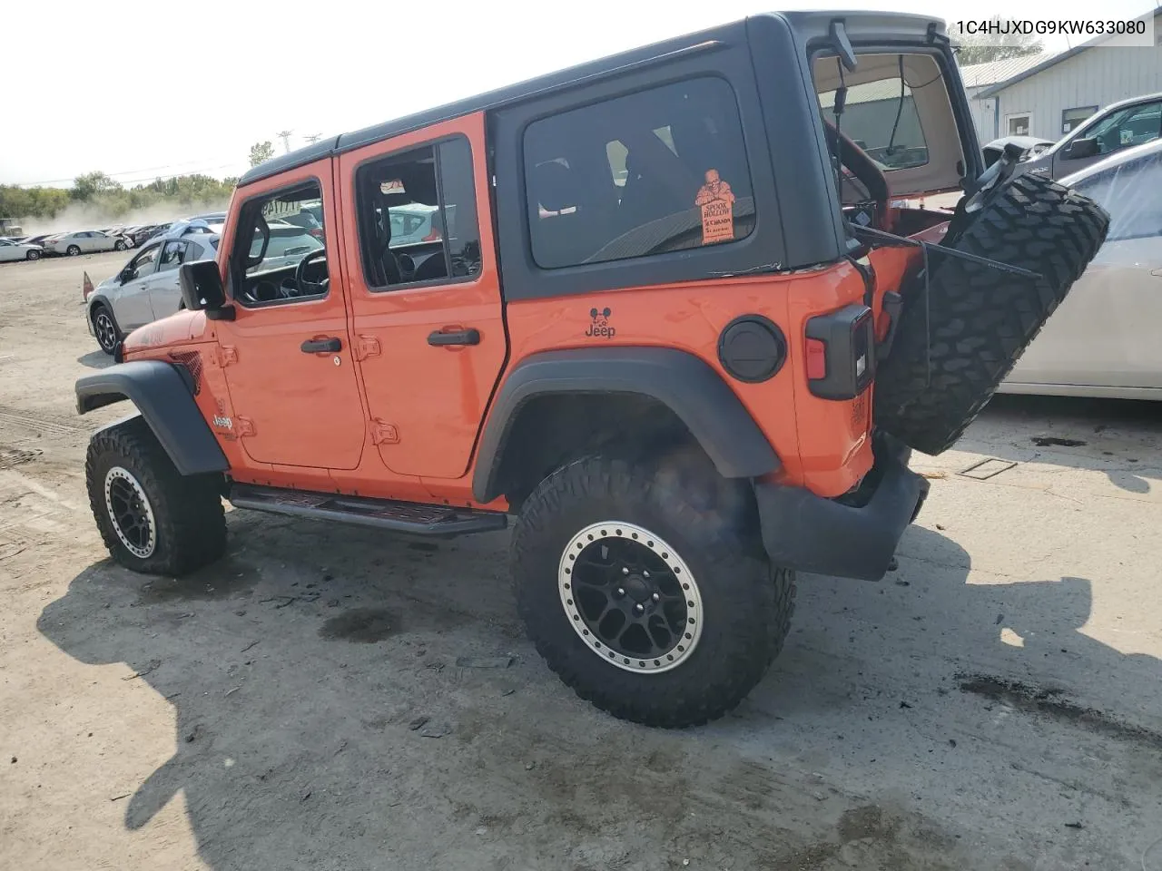 2019 Jeep Wrangler Unlimited Sport VIN: 1C4HJXDG9KW633080 Lot: 71174944