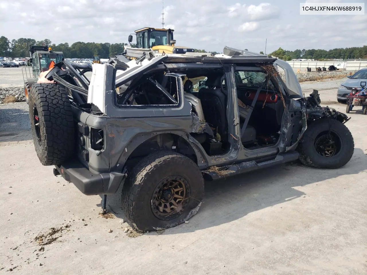 1C4HJXFN4KW688919 2019 Jeep Wrangler Unlimited Rubicon