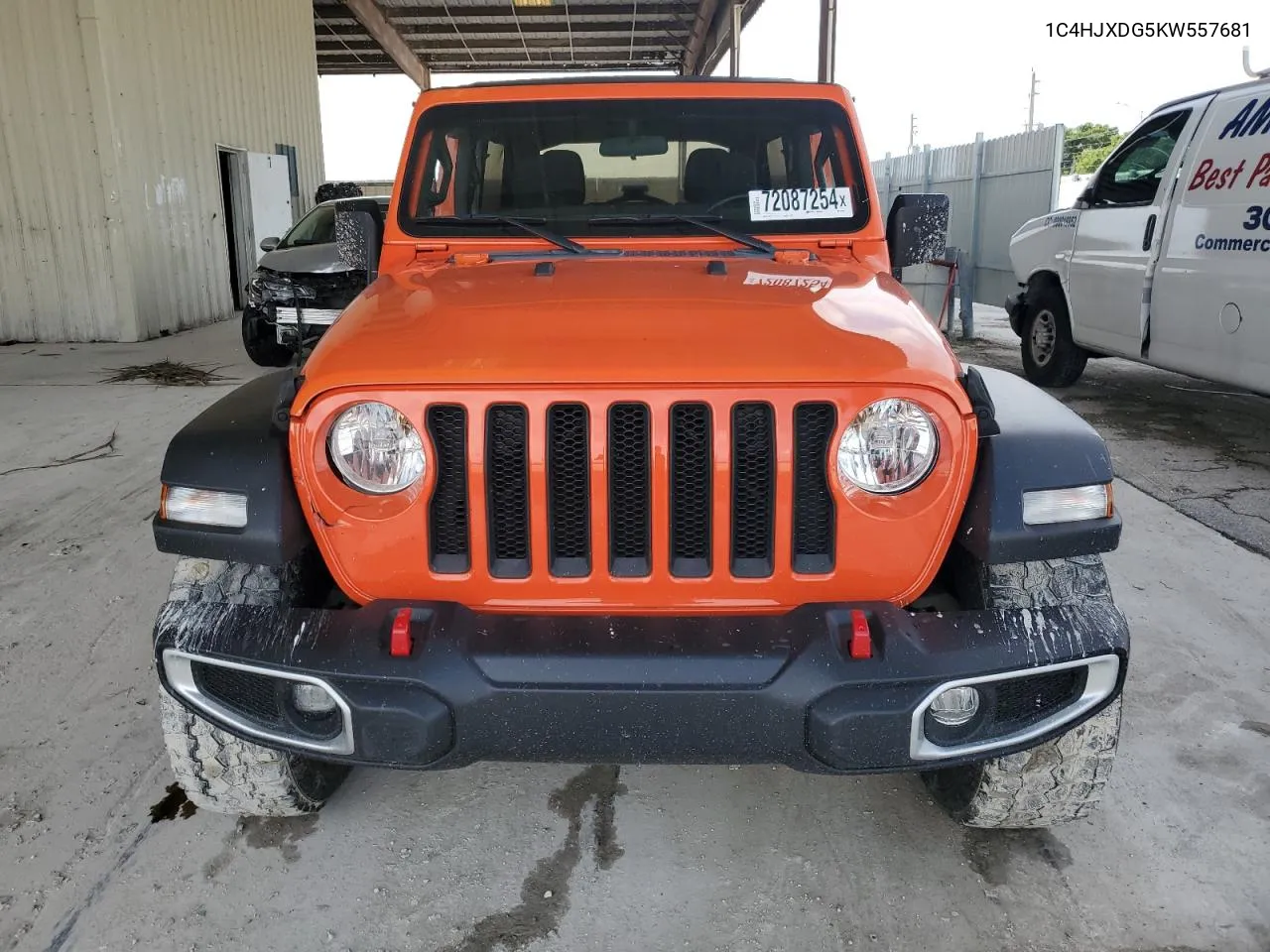 2019 Jeep Wrangler Unlimited Sport VIN: 1C4HJXDG5KW557681 Lot: 72087254