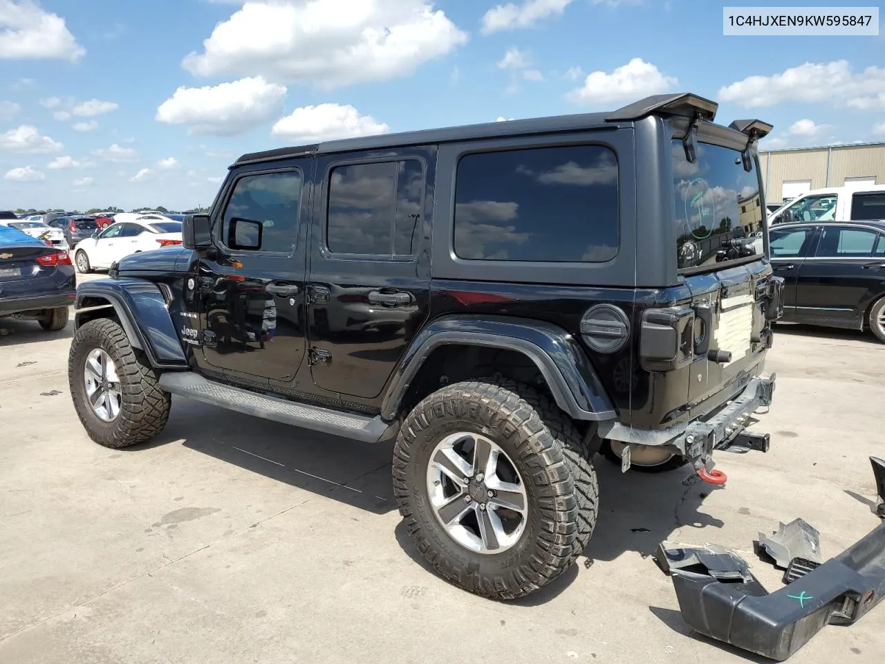 2019 Jeep Wrangler Unlimited Sahara VIN: 1C4HJXEN9KW595847 Lot: 72137804