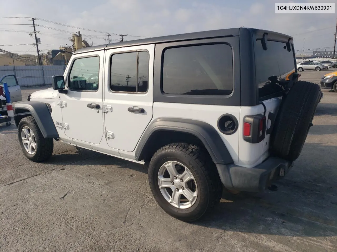 1C4HJXDN4KW630991 2019 Jeep Wrangler Unlimited Sport