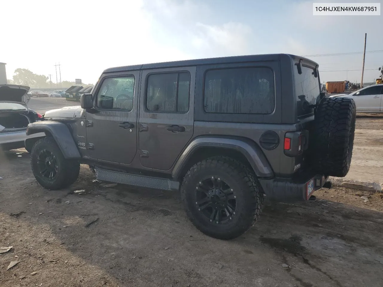 1C4HJXEN4KW687951 2019 Jeep Wrangler Unlimited Sahara