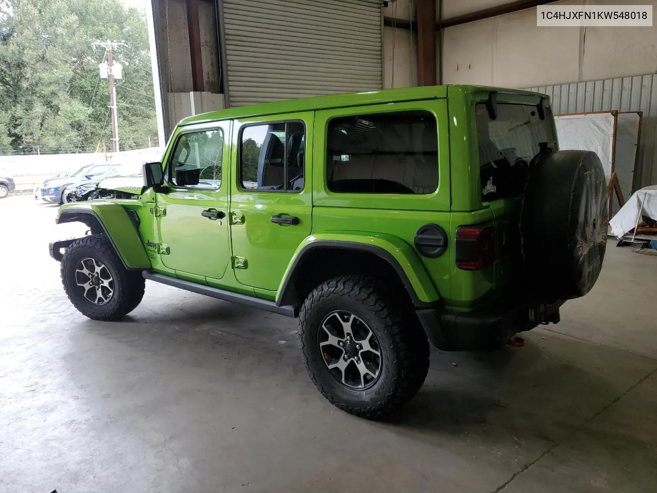 2019 Jeep Wrangler Unlimited Rubicon VIN: 1C4HJXFN1KW548018 Lot: 73237704