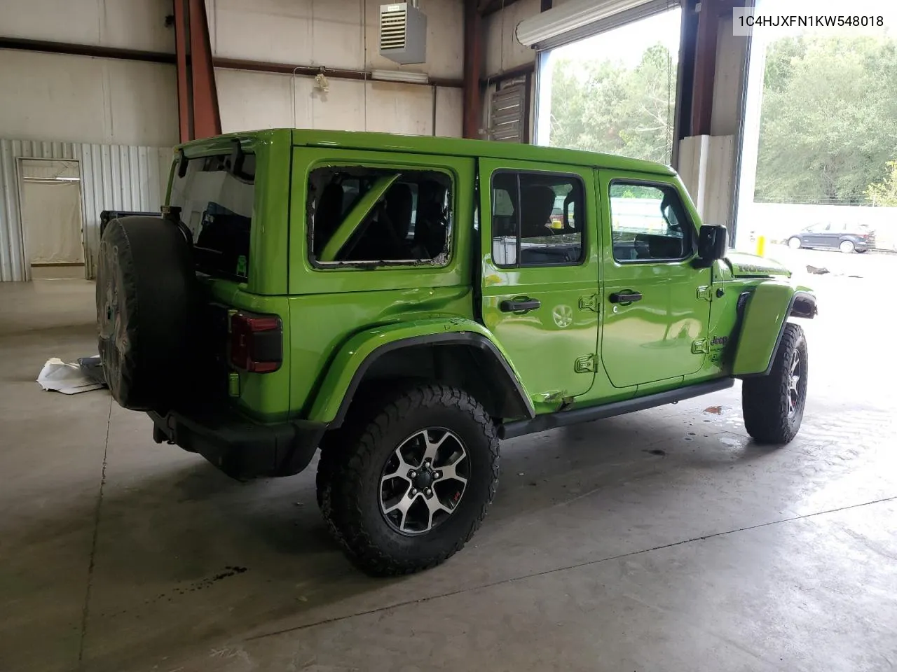 2019 Jeep Wrangler Unlimited Rubicon VIN: 1C4HJXFN1KW548018 Lot: 73237704