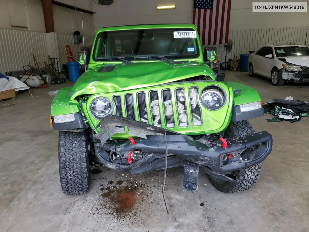 1C4HJXFN1KW548018 2019 Jeep Wrangler Unlimited Rubicon