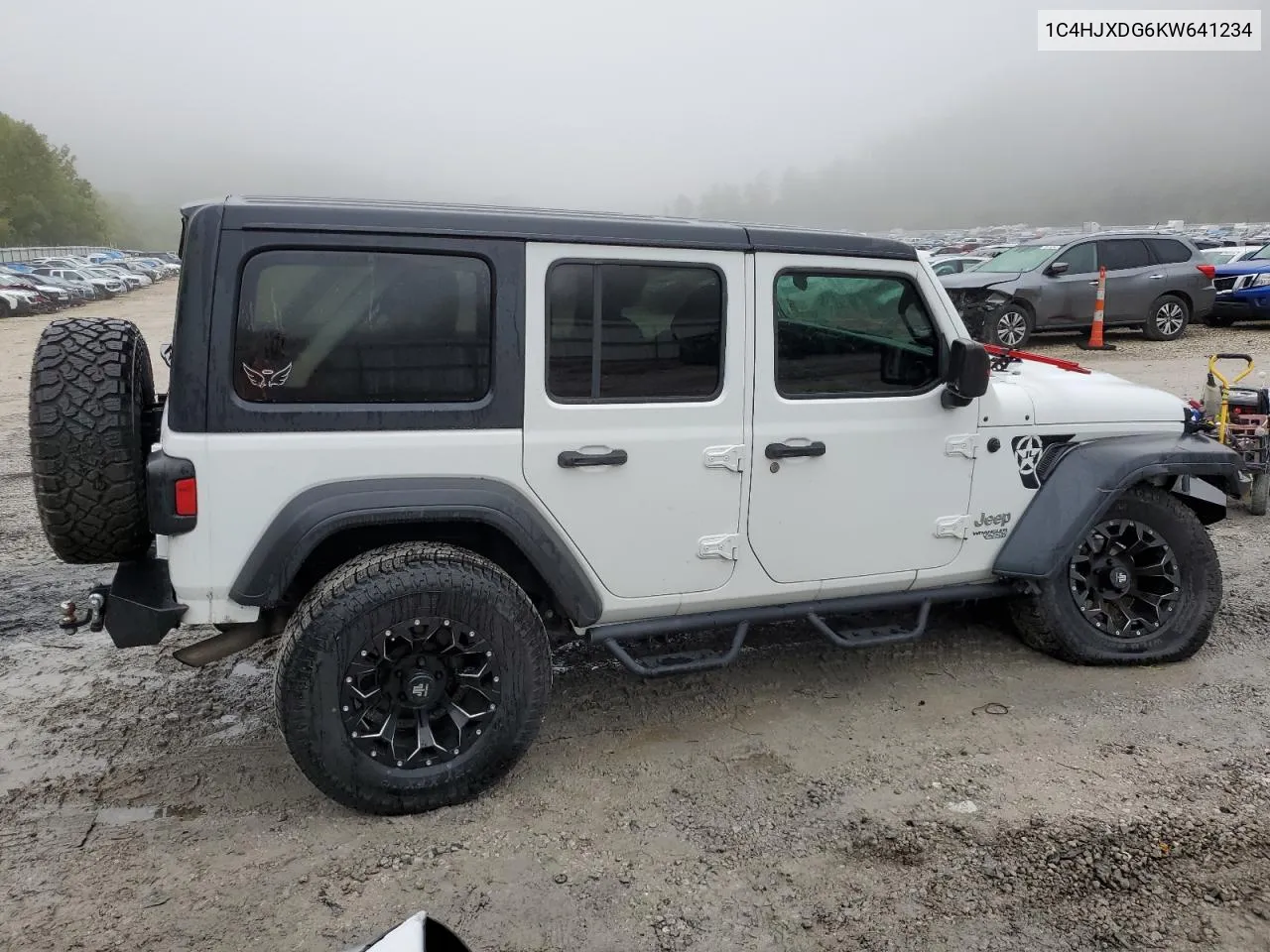 2019 Jeep Wrangler Unlimited Sport VIN: 1C4HJXDG6KW641234 Lot: 73786324