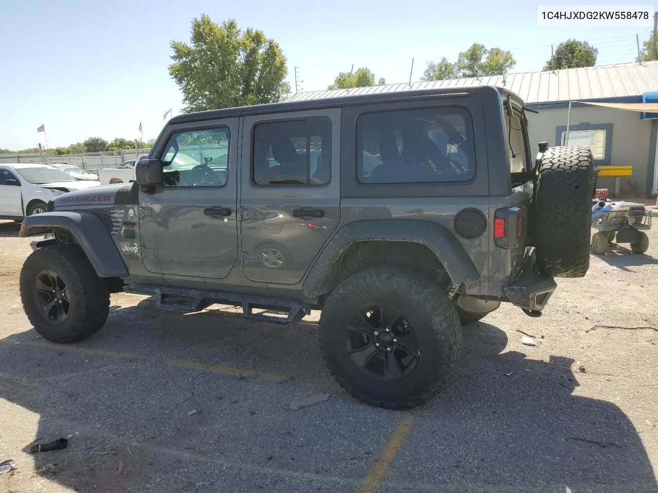 2019 Jeep Wrangler Unlimited Sport VIN: 1C4HJXDG2KW558478 Lot: 74006514