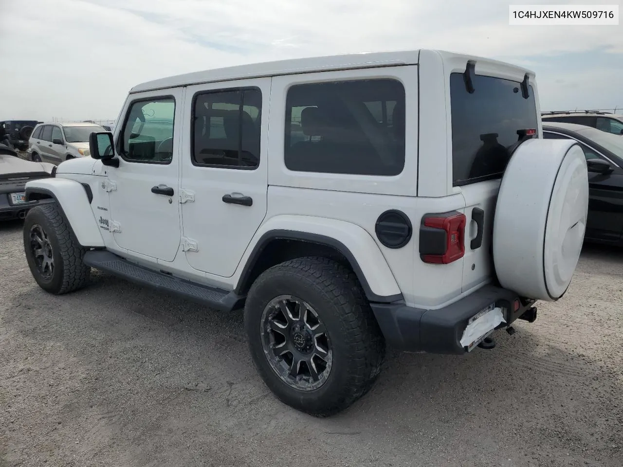 2019 Jeep Wrangler Unlimited Sahara VIN: 1C4HJXEN4KW509716 Lot: 74115264