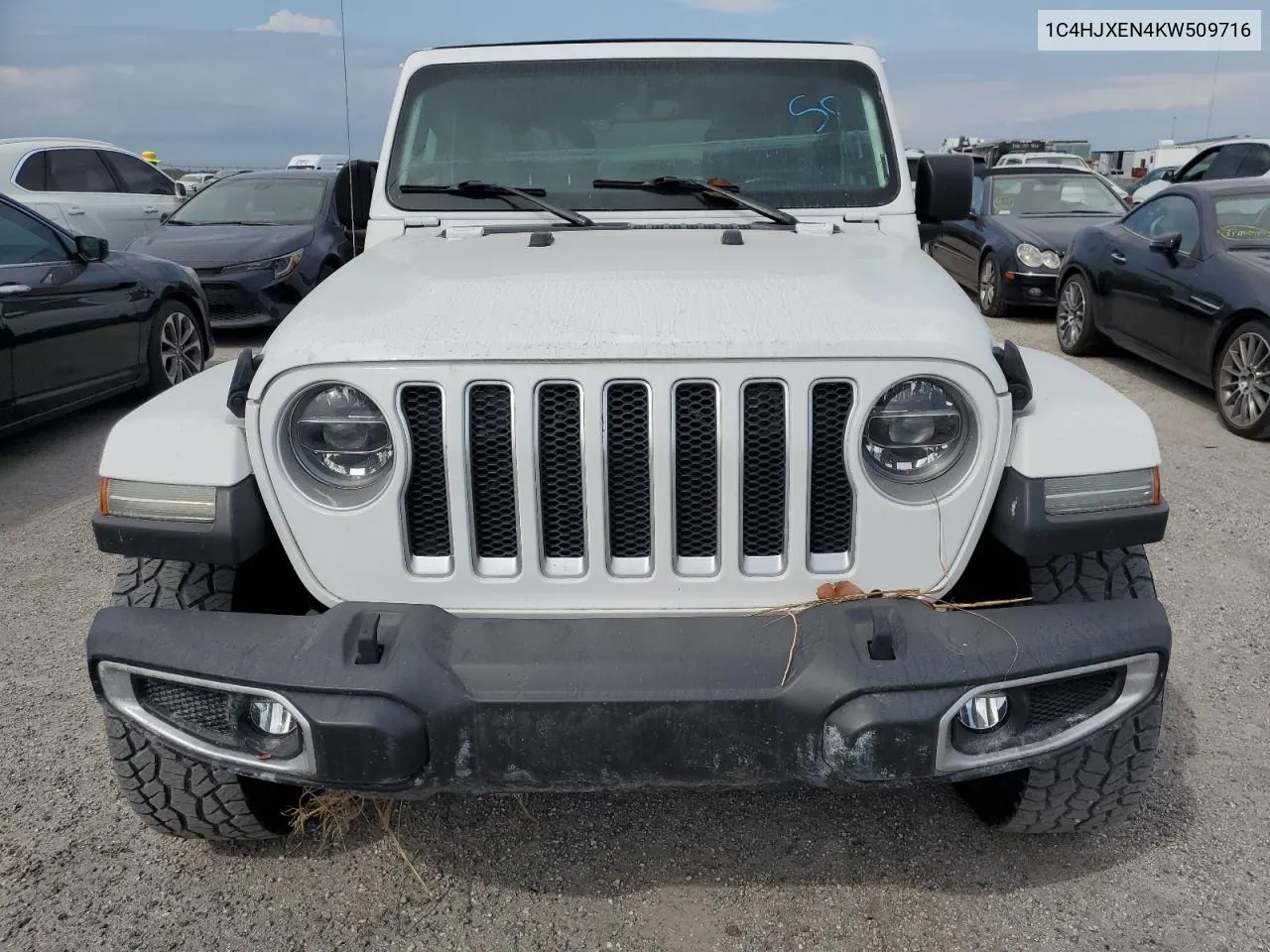 2019 Jeep Wrangler Unlimited Sahara VIN: 1C4HJXEN4KW509716 Lot: 74115264