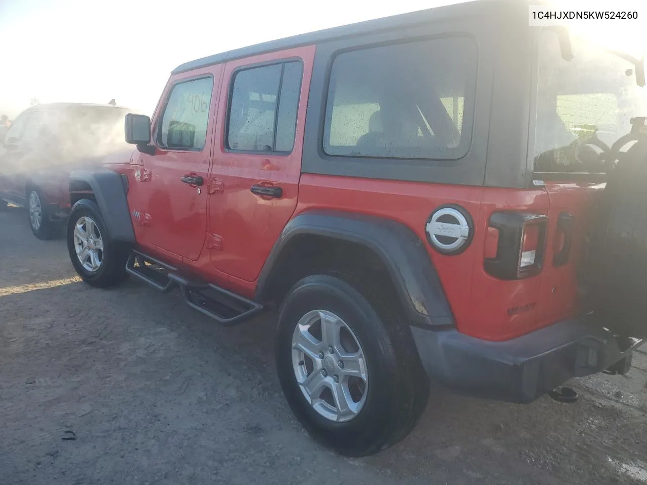 2019 Jeep Wrangler Unlimited Sport VIN: 1C4HJXDN5KW524260 Lot: 76559884