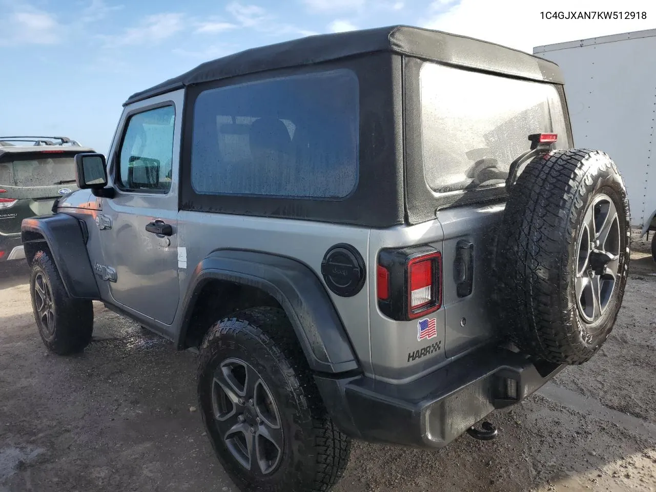 2019 Jeep Wrangler Sport VIN: 1C4GJXAN7KW512918 Lot: 76731974