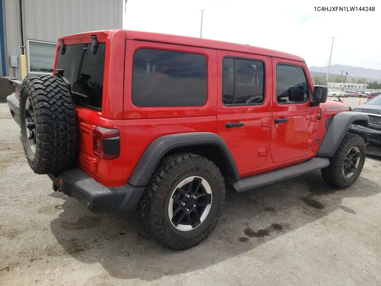 2020 Jeep Wrangler Unlimited Rubicon VIN: 1C4HJXFN1LW144248 Lot: 57653644