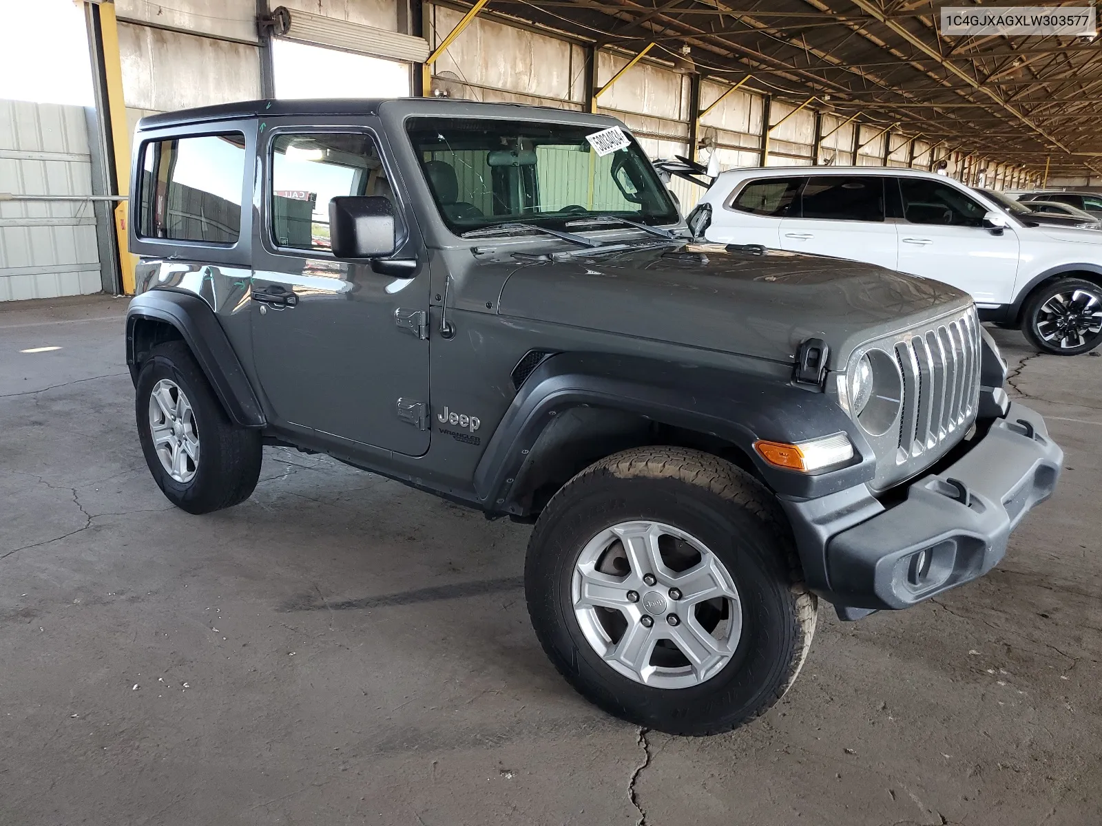 2020 Jeep Wrangler Sport VIN: 1C4GJXAGXLW303577 Lot: 58034034